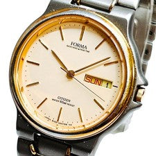 Citizen Forma Men's Gold Watch 6100-G01062 #QY3N85