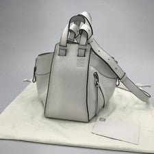 LOEWE Hammock Small White Handbag Shoulder Bag #QYEDWY