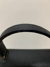 VALEXTRA Iside Medium Black All-Gold HW Special Order Women #QY7YY8