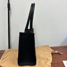 CHRISTIAN LOUBOUTIN logo canvas tote bag, black #QYI7XC