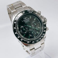 Technos Chronograph Watch Classic Retro Men's #QY1Q3W