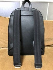 DIOR HOMME Leather Backpack Black New Unused #QY9NCT