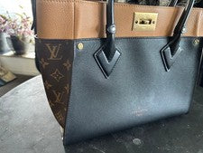 LOUIS VUITTON Black x Camel x Monogram Bag #QY8EMG