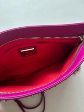 Christian Louboutin Studded Shoulder Bag/Clutch Bag, Pink #QY1XGE