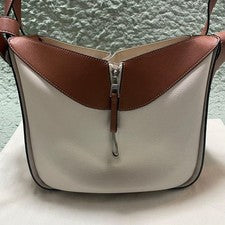LOEWE Hammock Small Bicolor White #QY4YXI