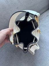 FENDI Bucket Bag White #QYEDXK
