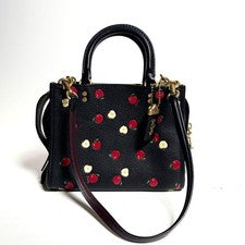 Coach Rogue 25 Japanese Limited Apple Print #QYFV0H