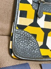 PRADA handbag, geometric pattern, leather combination #QYAIQ7