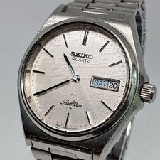 Seiko Men's Watch 1980s Classic Silver Wave #QYCNC9