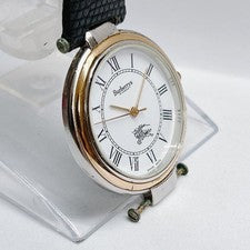 Burberry men's watch, white dial, model 8000 00s #QY0V74