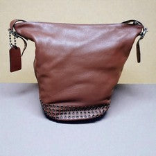 Coach Old Coach Bleeker Leather Shoulder Bag #QYET2G