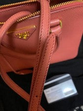 PRADA 2WAY Shoulder Tote Bag Leather Lightly Pre-Owned From Japanese From Japanese #QY8TWW