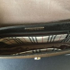 Authentic Burberry black handbag, made in Japanese. #QYHLQ9