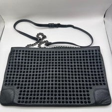 Christian Louboutin 2-way Rubiposh Shoulder Bag, Black #QY37TI