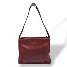 COACH Old COACH One-Shoulder Bag, Club Tan Leather, Bordeaux #QY2L1G
