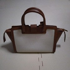 SAINT LAURENT Baby Downtown Handbag, Brown Leather #QYL15V