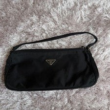 PRADA Black Nylon Handbag #QYINNQ