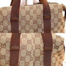 GUCCI handbag, GG canvas #QYD3EF