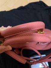 PRADA 2WAY Shoulder Tote Bag Leather Lightly Pre-Owned From Japanese From Japanese #QY8TWW