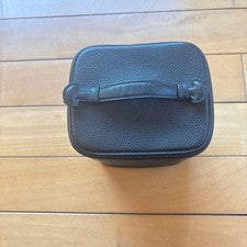 CHANEL Black Leather Vanity Handbag #QY3VO0