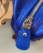 Salvatore Ferragamo 2-Way Handbag Vara Blue #QYBT4F
