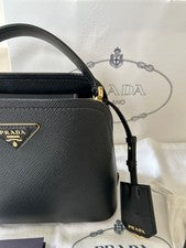 Prada 1BA286 Saffiano Leather 2-Way Handbag #QY6O4I