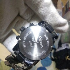 Roen x ES43 Black Men Quartz Watch Japanese Brand #QYKKSF