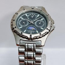 Alba Carib Men's Watch, Black V33F-6B20 #QYBD0F