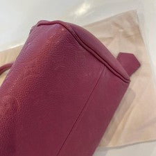 LOUIS VUITTON Empreinte Leather Handbag Pink withDust Bag Roppongi Store #QYH5BV