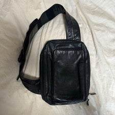 FW/1999 archive MIU MIU leather sling bag Black #QY12NI
