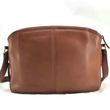 USA-made COACH 9976 Old Coach Leather Shoulder Bag, Brown #QYCFRN