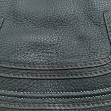 Chloe Marcie Black 2-Way Double Carry Bag with Strap #QYJYGP