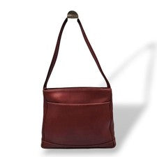 COACH Old COACH One-Shoulder Bag, Club Tan Leather, Bordeaux #QY2L1G