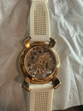 GaGa Milano Manual Winding Watch in White Gold #PF1XWR