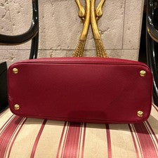 PRADA handbag, Saffiano leather, red #QYFWBA