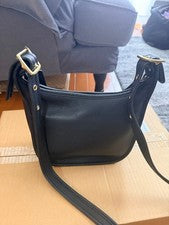 COACH 9950 Old Coach Shoulder Bag, Black #QY7AMC