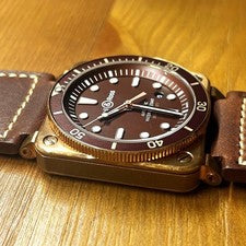 BellRoss BR03-92 Diver Brown Bronze #QYDIVM