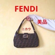 FENDI Zucca pattern Mamma Baguette handbag #QYIPA9