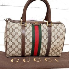 GUCCI handbag, PVC, Sherry line #QYIV8H