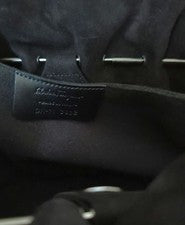 FERRAGAMO handbag, shoulder bag, clutch bag, chain Black #QY4B7F