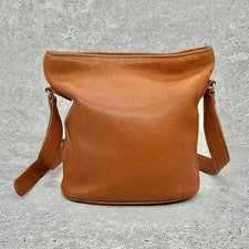 Old COACH Shoulder Bag Brown Bucket #QYKL24