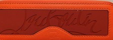 CHRISTIAN LOUBOUTIN Cabata Mini Bag Orange Leather #QY2SGU