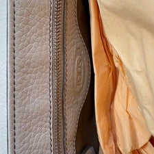 TOD'S White Leather Handbag #QYHLN9