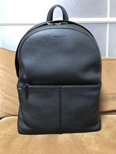 DIOR HOMME Leather Backpack Black New Unused #QY9NCT