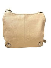 COACH Old Coach Shoulder Bag, Leather, Beige #QYF89N