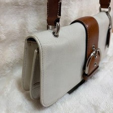 COACH Soho White Leather Shoulder Bag #QYBL47