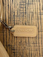 90s OLD COACH Leather Drawstring Bag #QYB5PM