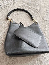 GUCCI Bamboo Leather Handbag #QYKMXQ