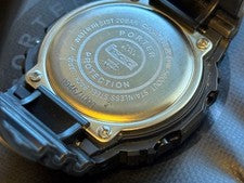 G-SHOCK x PORTER DW-5600VT Speed Black Ltd 1000 Reverse LCD #QY2DXX