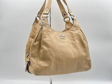 Y2K COACH Leather Shoulder Bag with Carriage Logo #QY2D6J